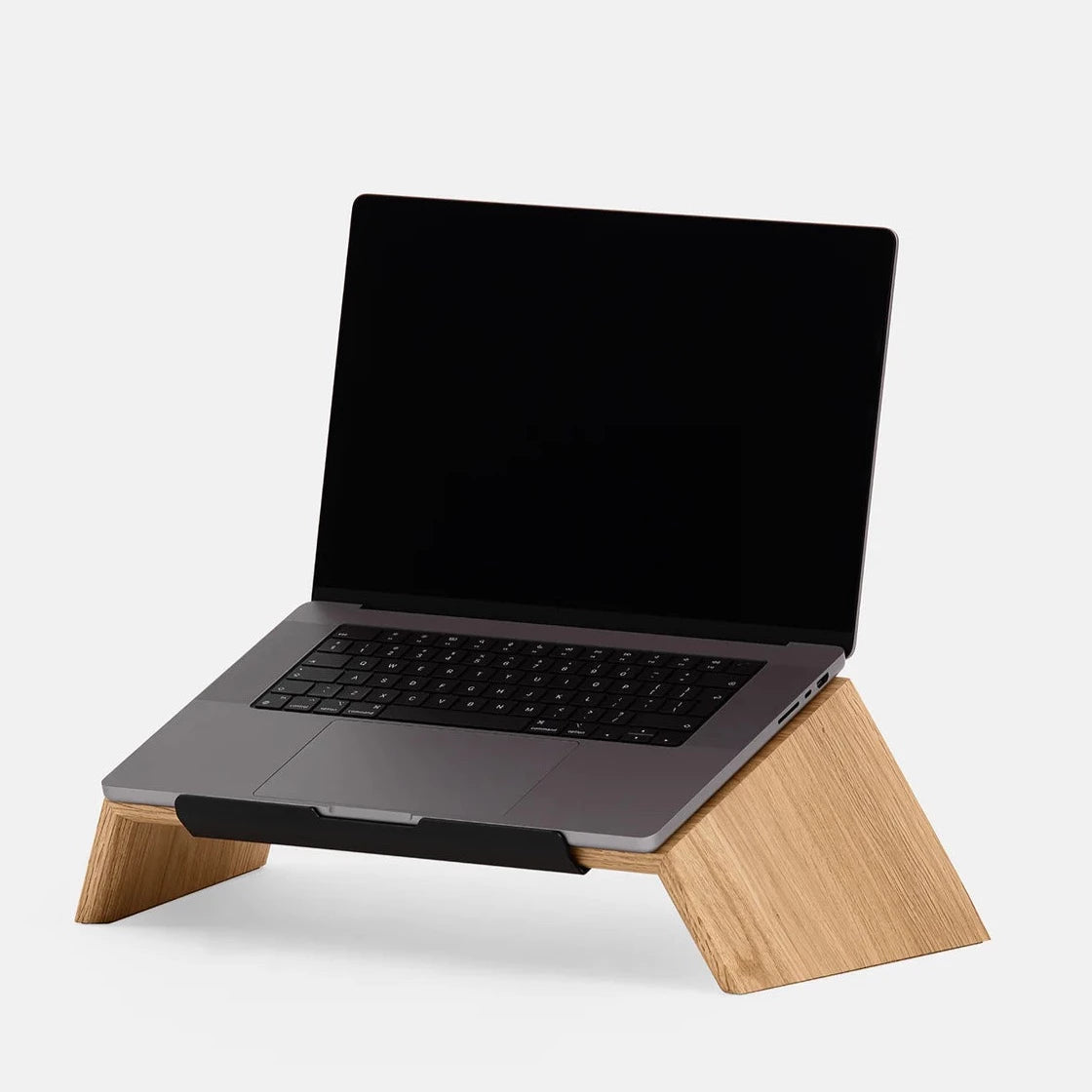 Laptop shop holder wood