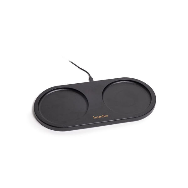 image of humble bee wireless charger twin in black