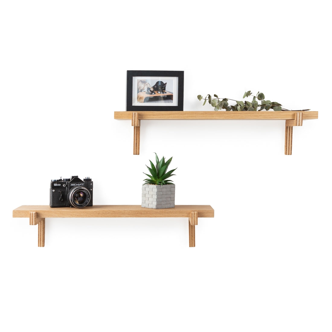 Wooden Floating Wall Shelf – Blankspace